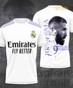 Karim Benzema Fly Better 3D T shirt