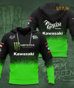 Kawasaki Racing Team 3D Apparels S7 Hoodie