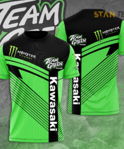 Kawasaki Racing Team 3D T shirt S1