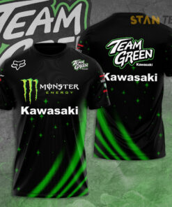 Kawasaki Racing Team 3D T shirt S2