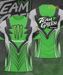 Kawasaki Racing Team 3D T shirt S4