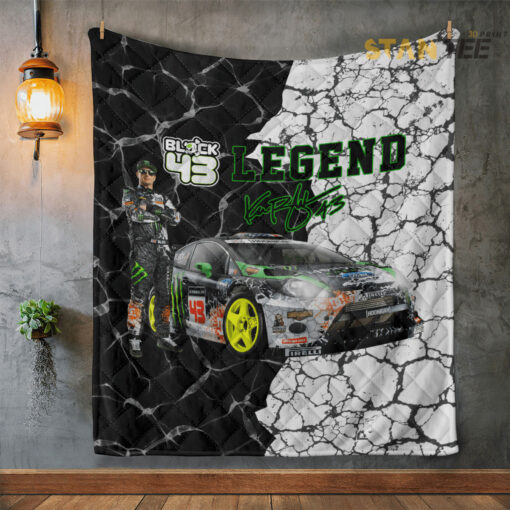 Ken Block Quilt Blanket