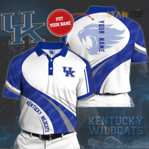 Kentucky Wildcats 3D Polo 01