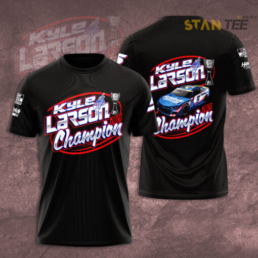 Kyle Larson 3D T shirt