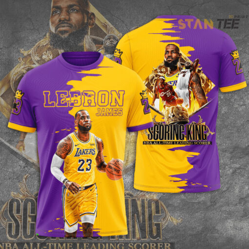 LAL Lebron James T shirt