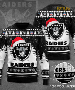 Las Vegas Raiders 3D Ugly Sweater