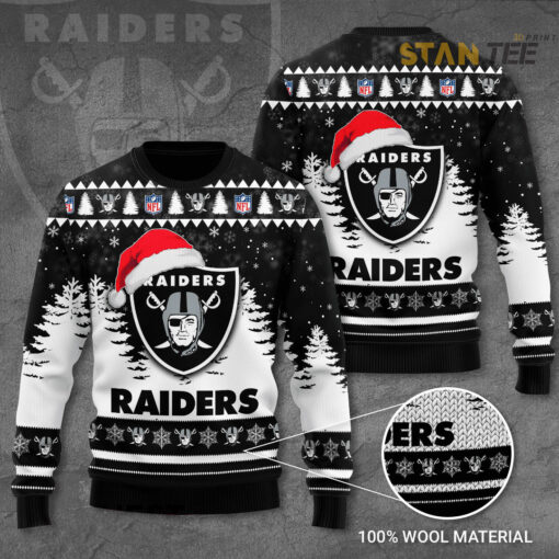 Las Vegas Raiders 3D Ugly Sweater