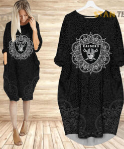 Las Vegas Raiders Batwing Pocket Dress