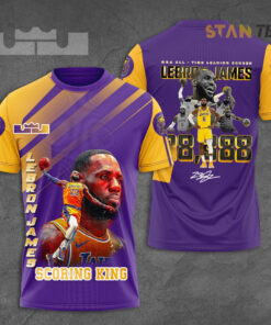 Lebron James 38k points T shirt S6