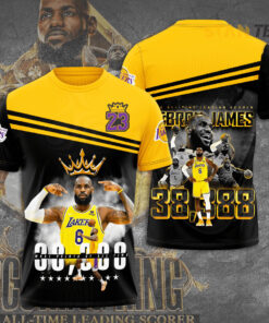 Lebron James T shirt 3D NBA Apparels