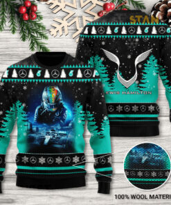 Lewis Hamilton 3D Ugly Sweater