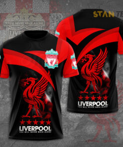 Liverpool 3D T shirt UEFA Champions League