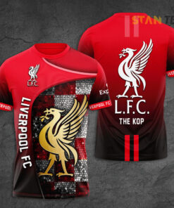 Liverpool FC Apparels 3D T shirt