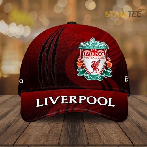 Liverpool FC Cap Custom Hat 01