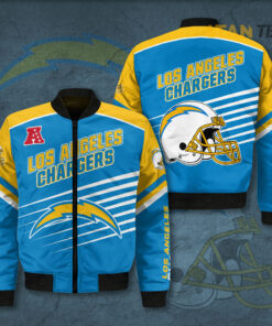 Los Angeles Chargers 3D Bomber Jacket 01