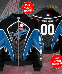 Los Angeles Dodgers 3D Bomber Jacket 01