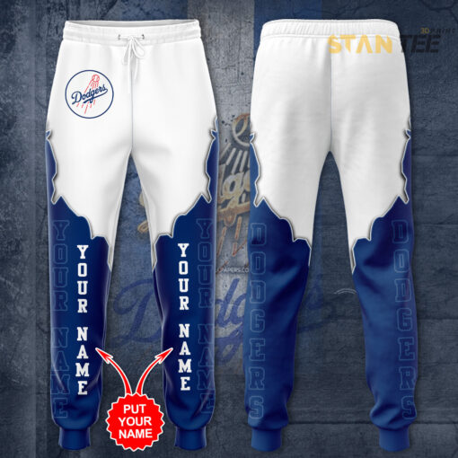 Los Angeles Dodgers 3D Sweatpant 01