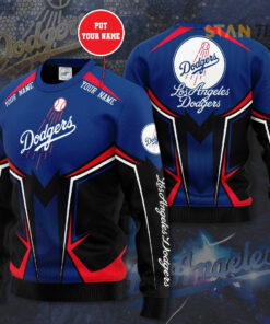 Los Angeles Dodgers 3D Sweatshirt 01