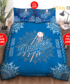 Los Angeles Dodgers bedding set 01