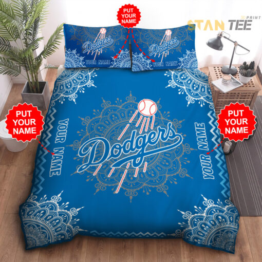 Los Angeles Dodgers bedding set 01