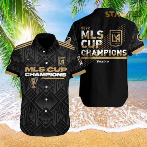 Los Angeles FC 2022 3D Apparels hawaiian shirt