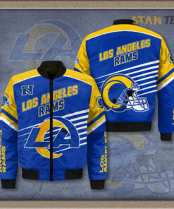 Los Angeles Rams 3D Bomber Jacket 01