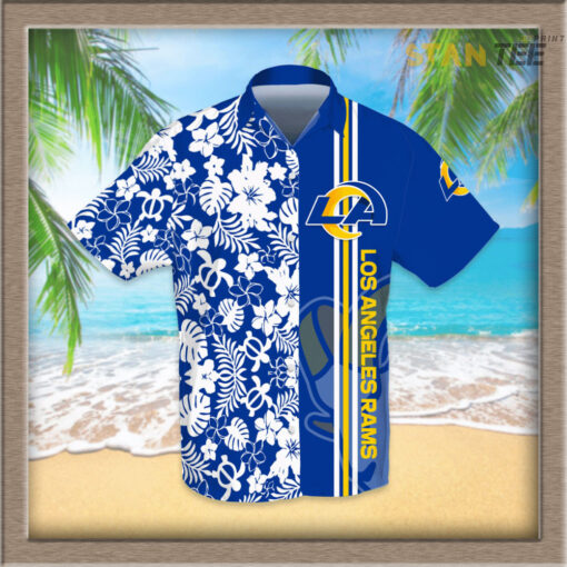 Los Angeles Rams 3D Hawaiian Shirt