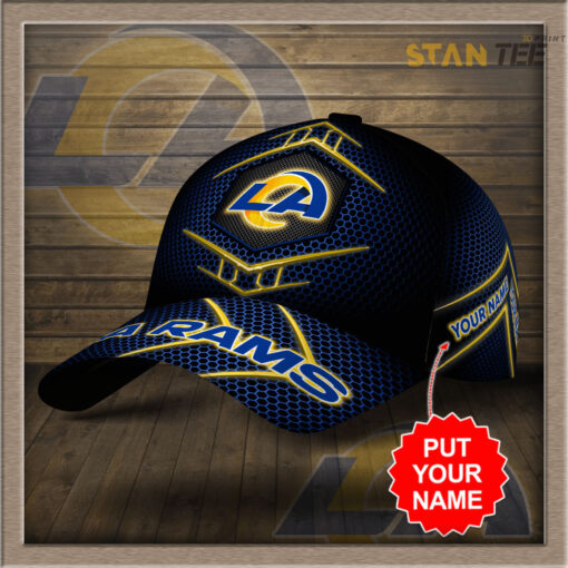 Los Angeles Rams Cap Custom Hat 01