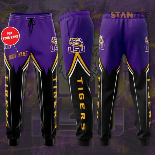 Lsu Tigers 3D Sweatpant 01