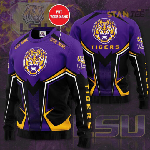 Lsu Tigers 3D Sweatshirt 01