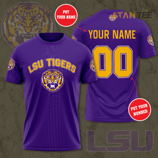 Lsu Tigers 3D T shirt 01