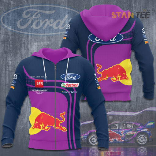 M Sport Ford Rally 3D zip up hoodie