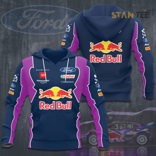 M Sport Ford Rally Team 3D hoodie