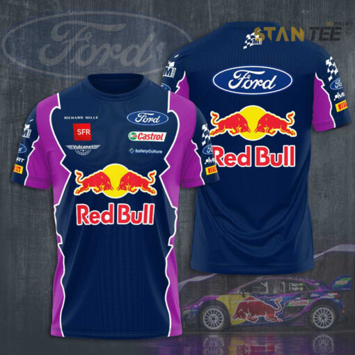 M sport Ford World Rally Team T shirt S4