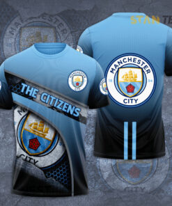 Manchester City 3D T shirt 2023