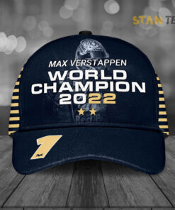 Max Verstappen World Champion 2022 Cap Custom Hat 01