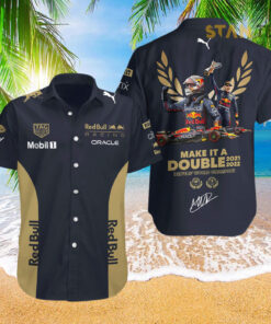 Max Verstappen World Champion Hawaiian Shirt