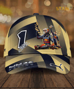 Max Verstappen x Red Bull Racing Cap Custom Hat 01