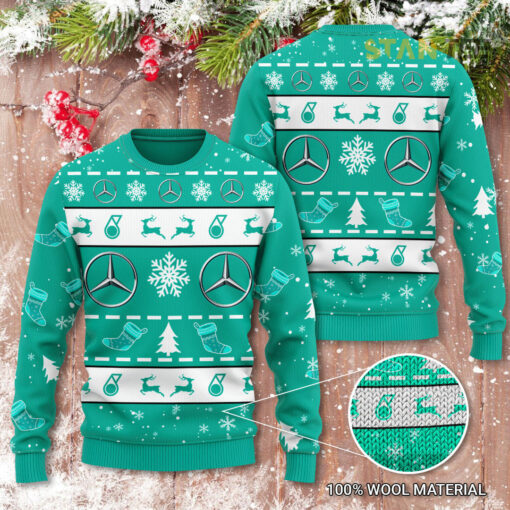 Mercedes AMG Petronas 3D Christmas Sweater