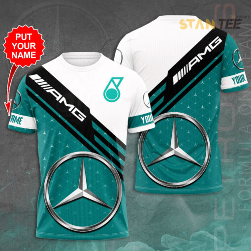 Mercedes AMG Petronas 3D T shirt 2022 S1