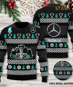 Mercedes AMG Petronas 3D Ugly Sweater