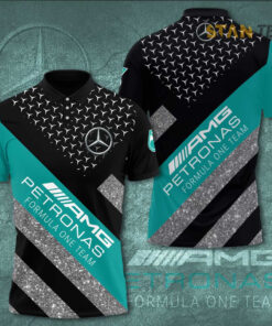 Mercedes AMG Petronas F1 Team 3D Apparels S30 Polo