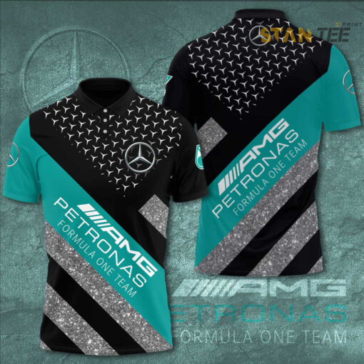 Mercedes AMG Petronas F1 Team 3D Apparels S30 Polo