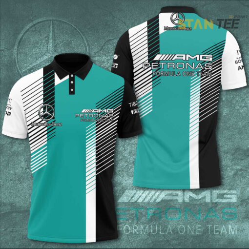 Mercedes AMG Petronas F1 Team 3D Apparels S34 Polo