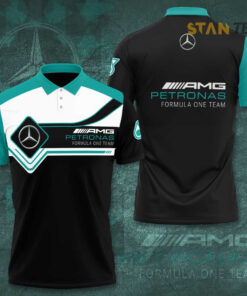 Mercedes AMG Petronas F1 Team 3D Apparels S35 Polo