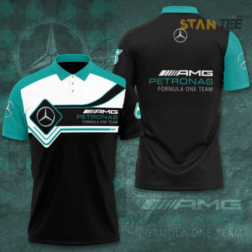 Mercedes AMG Petronas F1 Team 3D Apparels S35 Polo