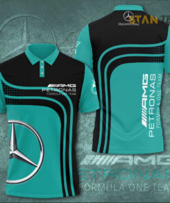 Mercedes AMG Petronas F1 Team 3D Apparels S36 Polo