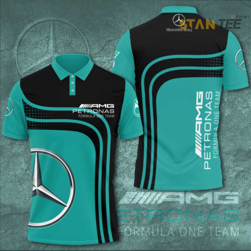 Mercedes AMG Petronas F1 Team 3D Apparels S36 Polo