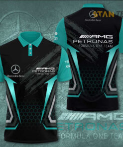 Mercedes AMG Petronas F1 Team 3D Apparels S38 Polo