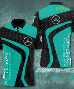 Mercedes AMG Petronas F1 Team 3D Apparels S40 Polo